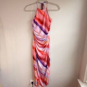 Summer Halter Maxi Dress Small